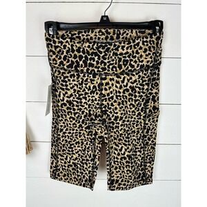 NWT Outdoor Voices Zoom 10" Shorts Leopard Print SMALL